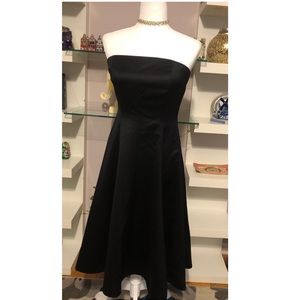 J Crew Black Virgin Wool cocktail dress-6